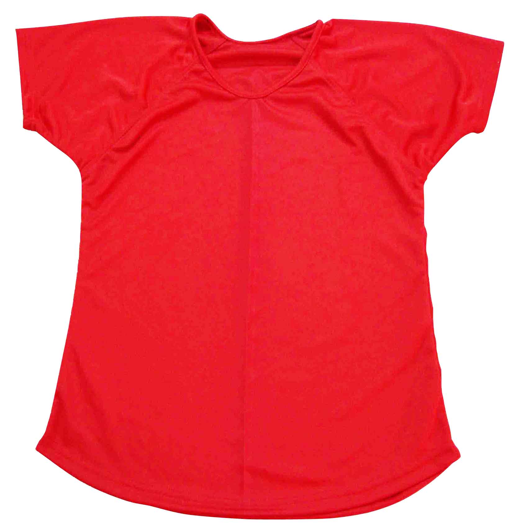 Women T-Shirt Polyester Round Neck 